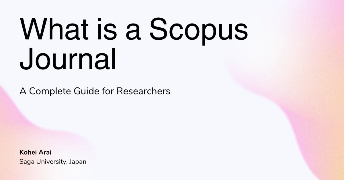 What Is a Scopus Journal? A Complete Guide for Researchers