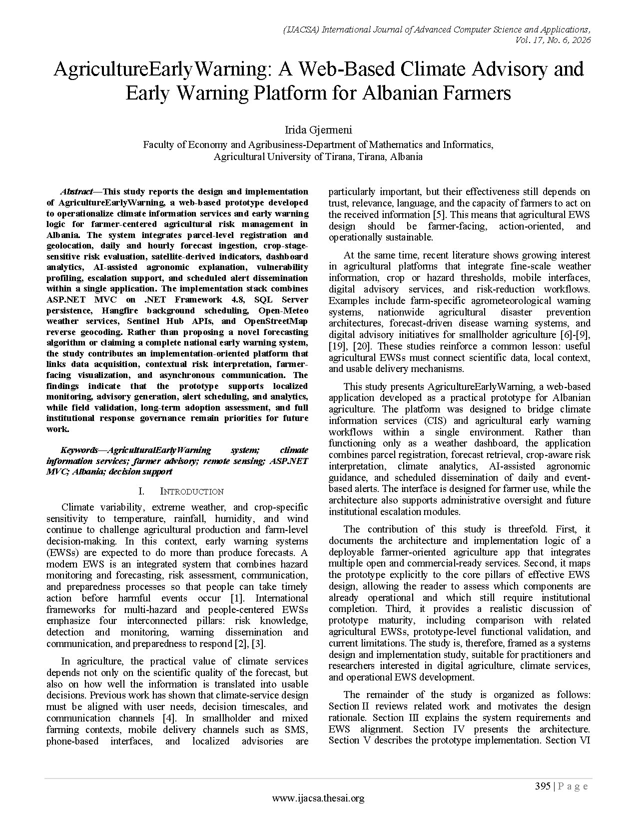 First page preview